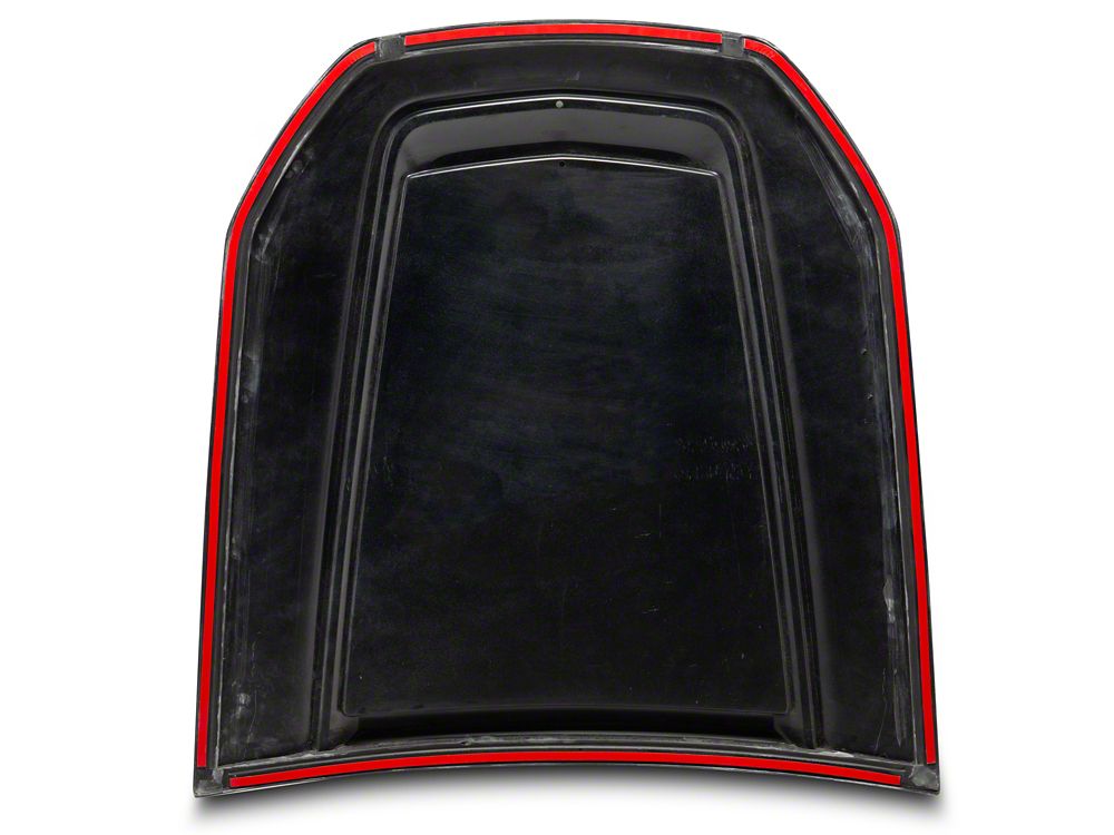 MMD Hood Scoop; Satin Black (19-21 Sierra 1500; 2022 Sierra 1500 Limited)