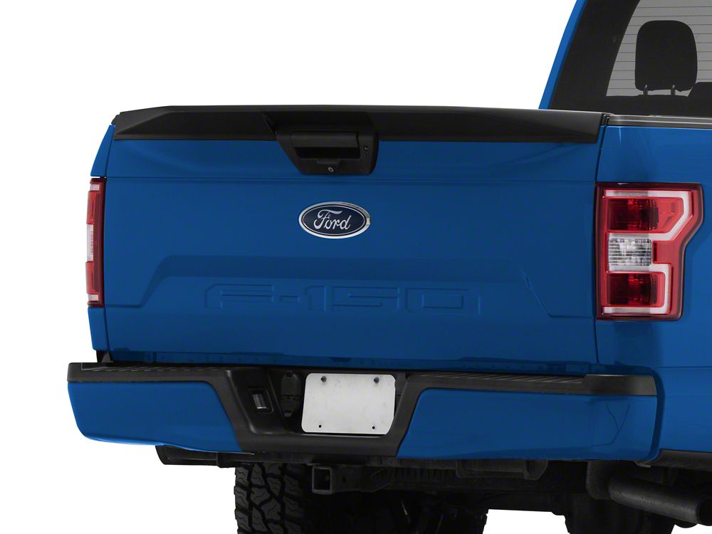 MMD Tailgate Spoiler; Satin Black (15-20 F-150 w/o Tailgate Step)