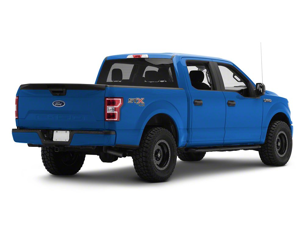 MMD Tailgate Spoiler; Satin Black (15-20 F-150 w/o Tailgate Step)