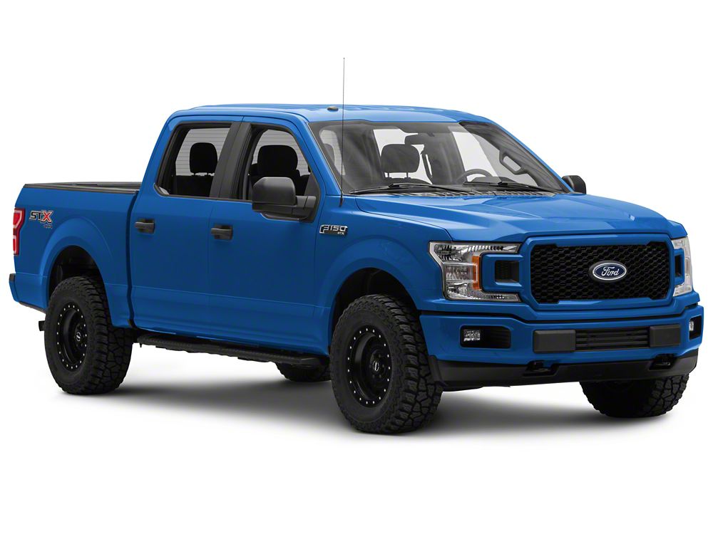 MMD Street Series Front Lower Valance; Satin Black (18-20 F-150, Excluding Raptor)