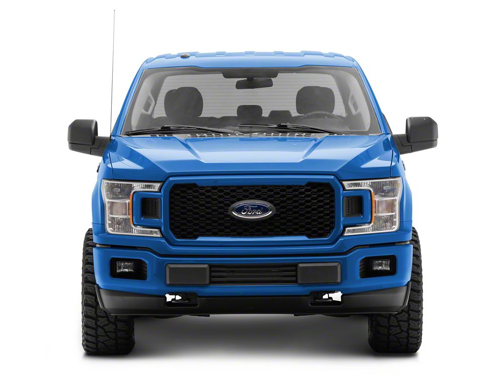 MMD Street Series Front Lower Valance; Satin Black (18-20 F-150, Excluding Raptor)