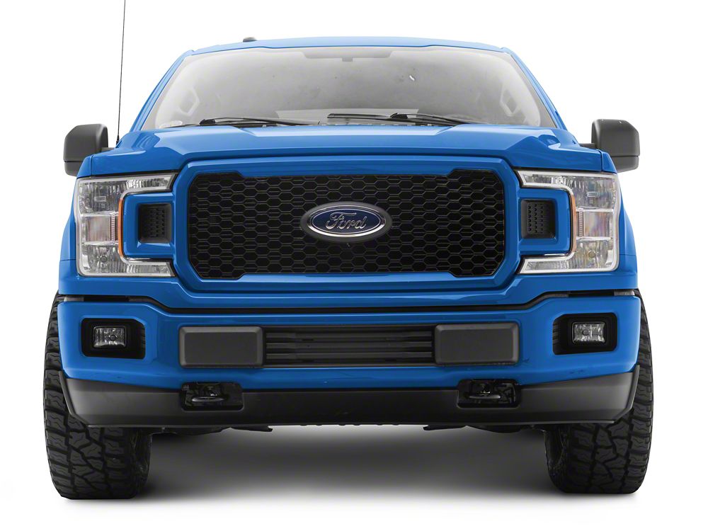 MMD Street Series Front Lower Valance; Satin Black (18-20 F-150, Excluding Raptor)