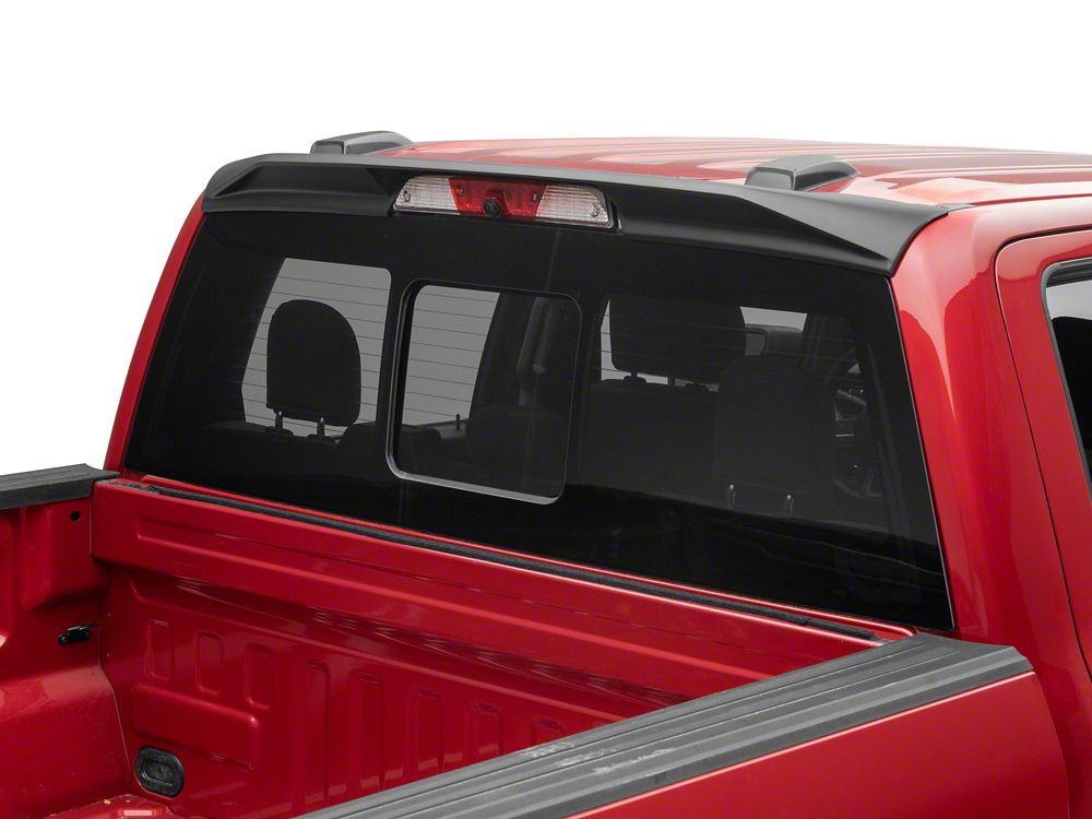 MMD Cab Spoiler; Satin Black (21-25 F-150)