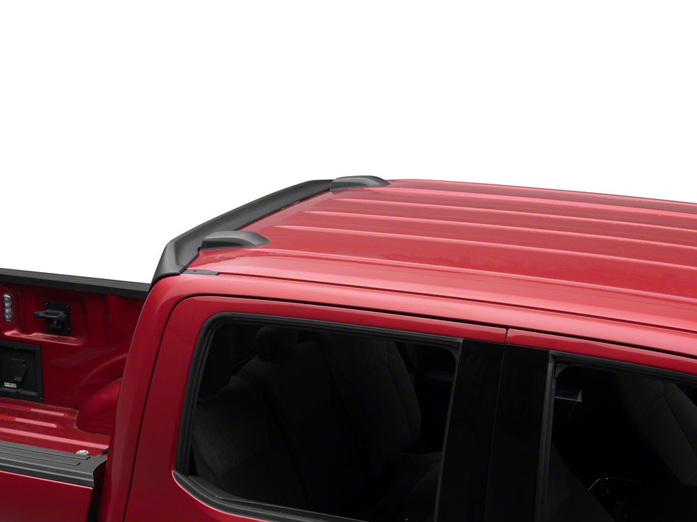 MMD Cab Spoiler; Satin Black (21-25 F-150)