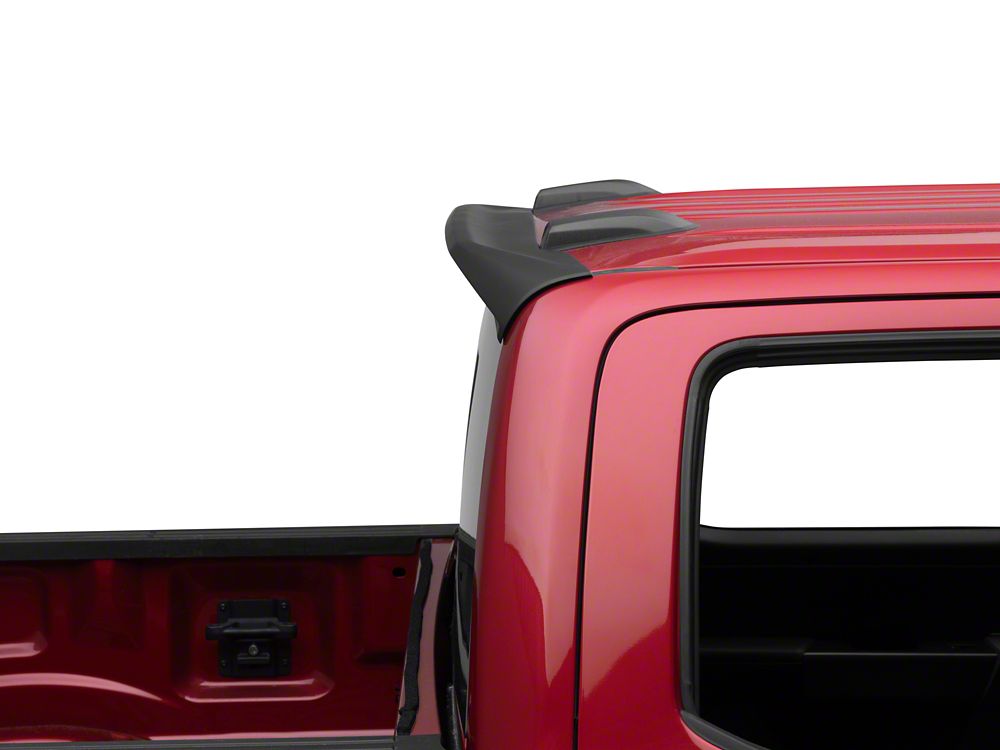 MMD Cab Spoiler; Satin Black (21-25 F-150)