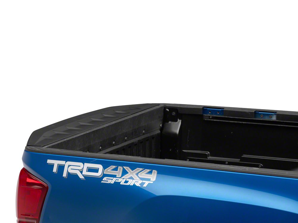 MMD Tailgate Spoiler; Satin Black (16-23 Tacoma)