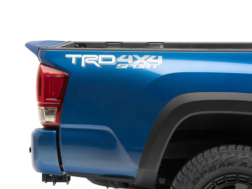 MMD Tailgate Spoiler; Satin Black (16-23 Tacoma)
