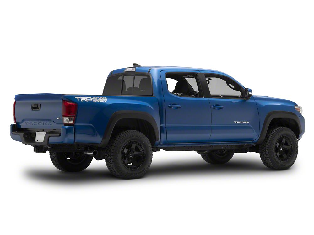 MMD Tailgate Spoiler; Satin Black (16-23 Tacoma)