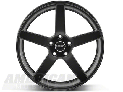 MMD 551C Matte Black Wheel; Rear Only; 20x10; 45mm Offset (15-23 Mustang GT, EcoBoost, V6)