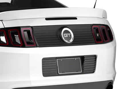 MMD Decklid Panel; Black (13-14 Mustang)