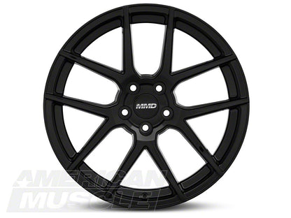 MMD Zeven Gloss Black Wheel; 20x8.5; 35mm Offset (10-14 Mustang)