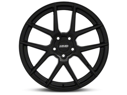 MMD Zeven Gloss Black Wheel; 19x8.5; 35mm Offset (15-23 Mustang GT, EcoBoost, V6)
