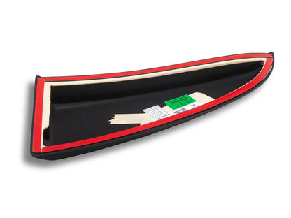 MMD Side Scoops; Satin Black (10-14 Mustang)