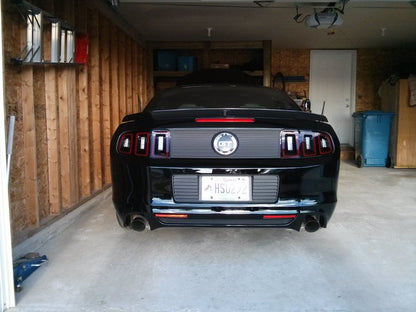 MMD Decklid Panel; Black (13-14 Mustang)