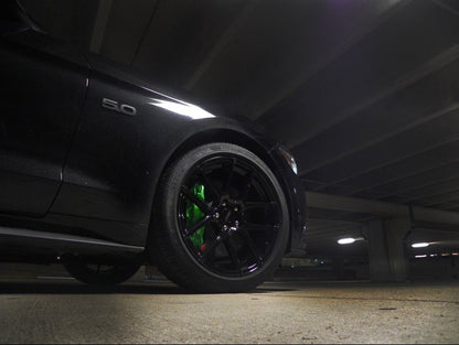 MMD Zeven Gloss Black Wheel; 19x8.5; 35mm Offset (15-23 Mustang GT, EcoBoost, V6)