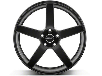 MMD 551C Matte Black 4-Wheel Kit; 20x8.5; 35mm Offset (10-14 Mustang)
