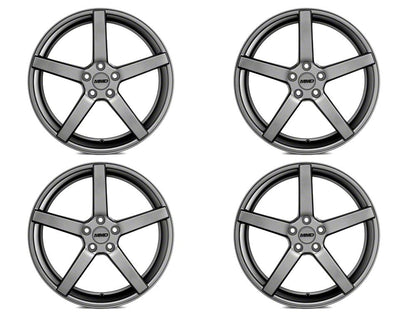 MMD 551C Charcoal 4-Wheel Kit; 20x8.5; 35mm Offset (10-14 Mustang)