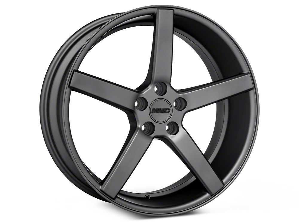 MMD 551C Charcoal 4-Wheel Kit; 20x8.5; 35mm Offset (10-14 Mustang)
