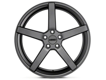 MMD 551C Charcoal 4-Wheel Kit; 20x8.5; 35mm Offset (10-14 Mustang)