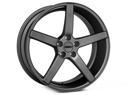 Staggered MMD 551C Charcoal 4-Wheel Kit; 20x8.5/20x10; 35mm Offset (15-23 Mustang GT, EcoBoost, V6)