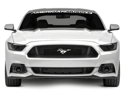 MMD Fog Light Surrounds; Carbon Fiber (15-17 Mustang GT, EcoBoost, V6)