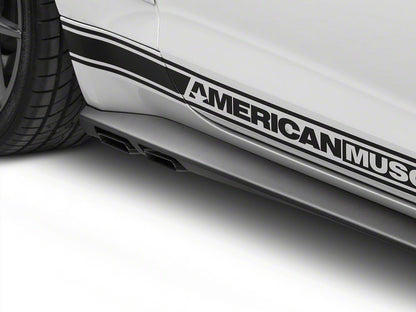 MMD V-Series Side Exit Cat-Back Exhaust w/ Rocker Panels (15-17 Mustang GT Fastback)