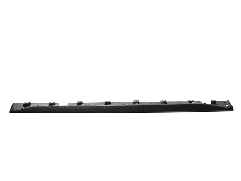 MMD Side Skirts; Carbon Fiber (15-23 Mustang GT, EcoBoost, V6)