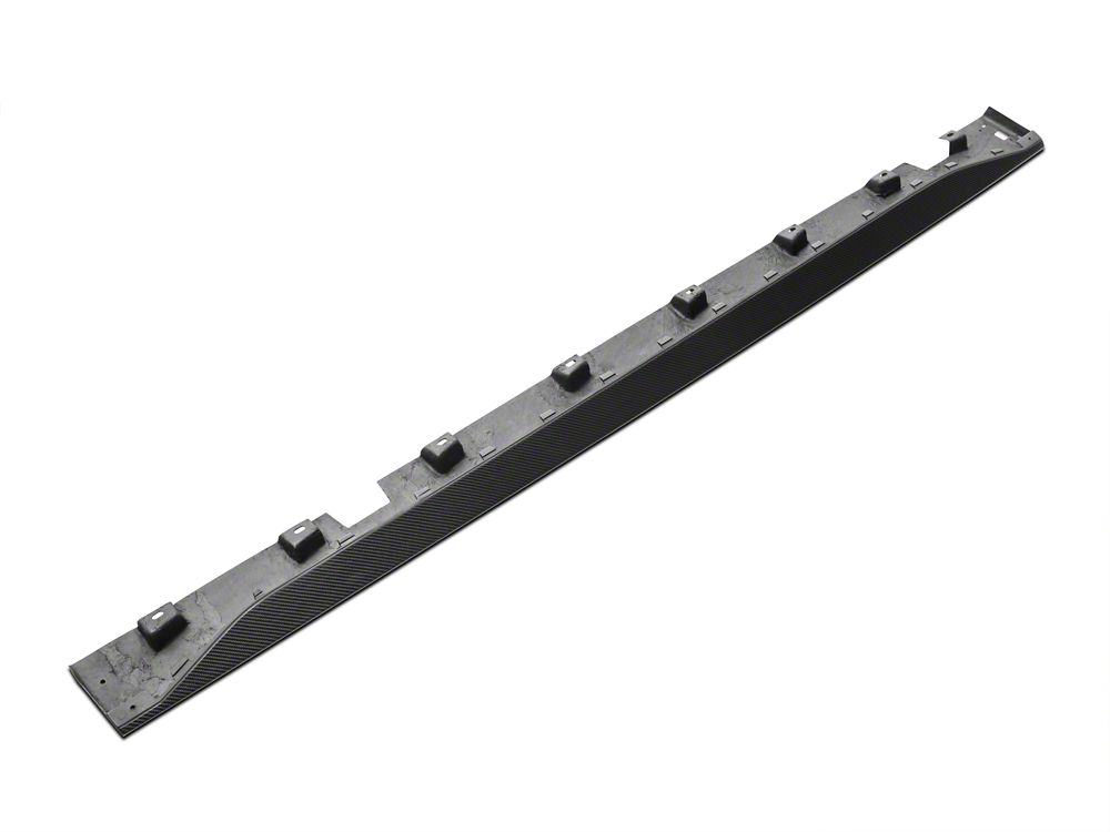 MMD Side Skirts; Carbon Fiber (15-23 Mustang GT, EcoBoost, V6)