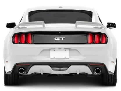MMD by FOOSE Split Rear Spoiler; Unpainted (15-23 Mustang Fastback)