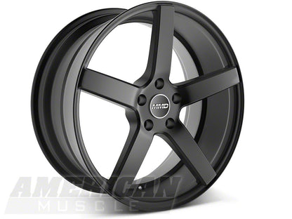 Staggered MMD 551C Black Wheel and Falken Azenis FK510 Performance Tire Kit; 20x8.5/10 (05-14 Mustang)