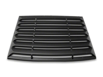 MMD ABS Rear Window Louvers (10-14 Mustang Coupe)