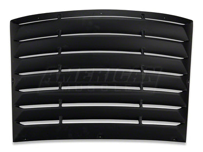 MMD ABS Rear Window Louvers (10-14 Mustang Coupe)