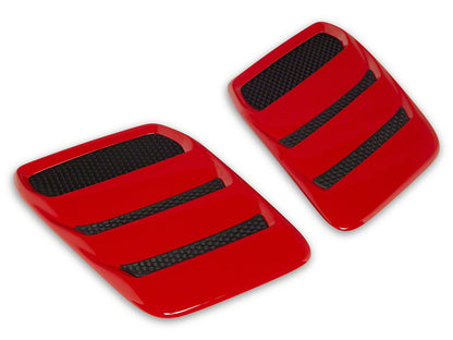 MMD Hood Vents; Pre-Painted (18-23 Mustang GT, EcoBoost)