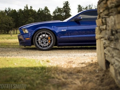 MMD Zeven Charcoal Wheel; 20x8.5; 35mm Offset (10-14 Mustang)