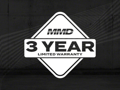 MMD Tailgate Spoiler; Satin Black (19-25 Silverado 1500 w/o MultiFlex Tailgate)