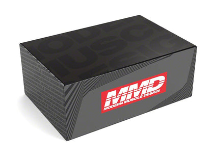 MMD Bolt On Hood Strut Kit; Black (10-14 Mustang)