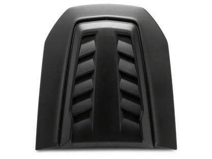 MMD Hood Scoop; Satin Black (19-21 Sierra 1500; 2022 Sierra 1500 Limited)
