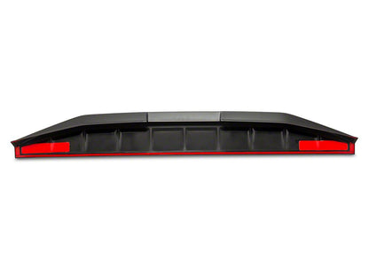MMD Tailgate Spoiler; Satin Black (15-20 F-150 w/o Tailgate Step)